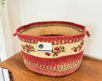 19 EarthRugsJuteFiberBasketwHandles