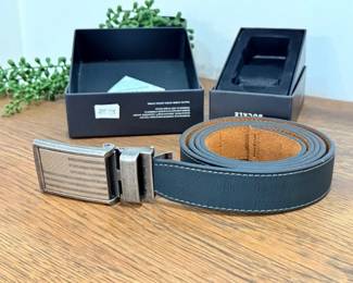 21 MensSlidebeltsCuttoFitLeatherBeltwBuckleToolHook