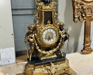 Antique Mantel Clock Orlando Estate Auction