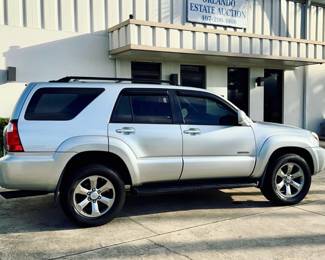 2007 Toyota 4Runner Limited 2WD 229,010 miles Orlando Estate Auction