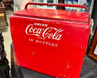 Vintage Coca~Cola Cooler Orlando Estate Auction
