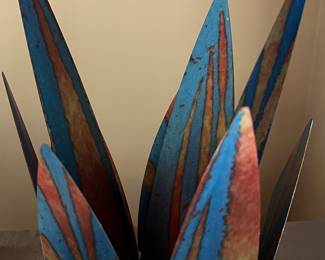 Metal Cactus (comes w additional leaves)