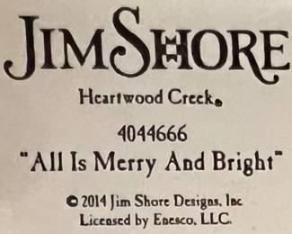 Jim Shores All is Merry and Bright