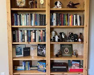 Bookcase, Assorted Books (Investing, etc)
