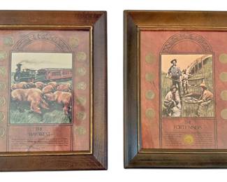 The Way West The Forty Niners Coin Art