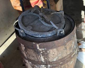 Vintage Butter barrel