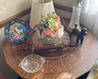 vintage Indian carving set