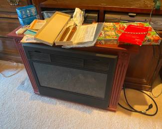 Electric fireplace heater