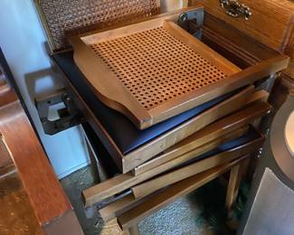 woven cane back chairS