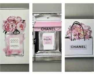 CHANEL Stretched Canvas Wall Art