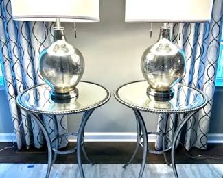 Contemporary Accent Tables Lamps