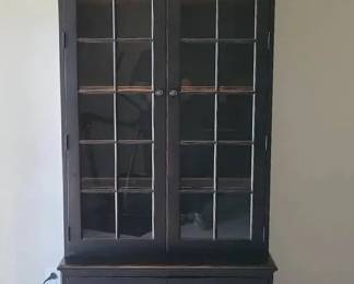 7 ETHAN ALLEN GlassFront Bookcase