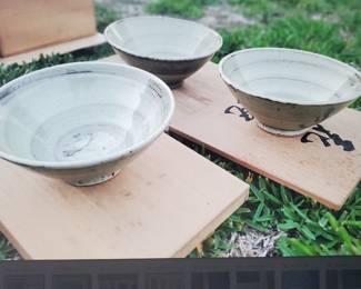 Ceramic bowls