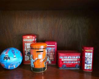 Decorative English Tins