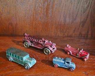 Cast Iron Toy Vehicles, Circa 1930s