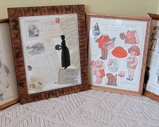 Four Framed Prints, Early to Mid-20th Century