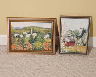 Original Oil Paintings, 16×13 Largest