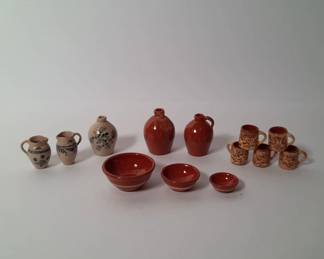 Miniature Ceramic Pottery Collection