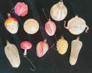 Antique Glass Christmas Ornaments