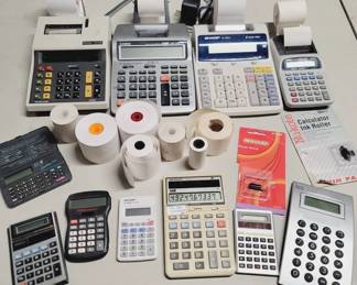 Desktop and Portable Calculators