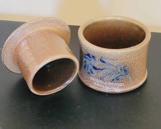 Crocker & Springer Stoneware Butter Keeper