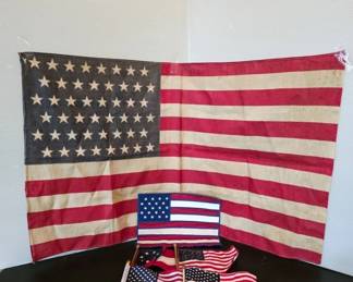 Vintage American Flags