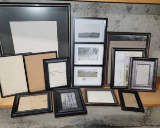 Black and Brown Photo Frames