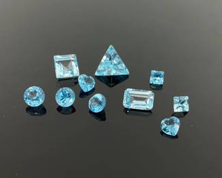 Blue Topaz Gemstones