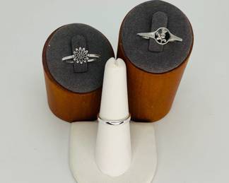 Silver Fashion Rings