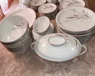 Ceres dishes, vintage, late 1950s.