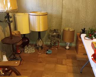vintage lamps