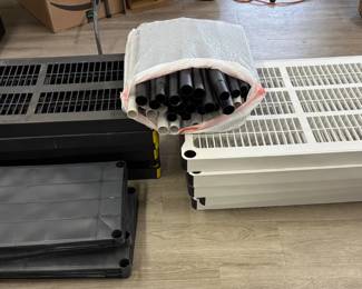 Plastic Storage Shelving Mystery Lot