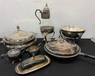 Brunch In Silverplate Elegance