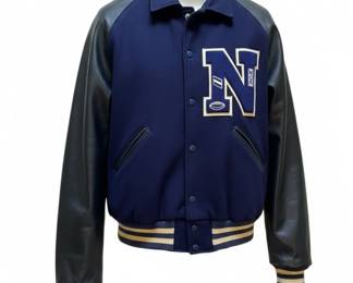 Vintage Needville Managers Letterman Jacket 