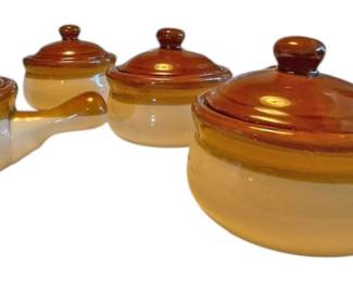 Cisco Terrance Vintage Soup Crocks 