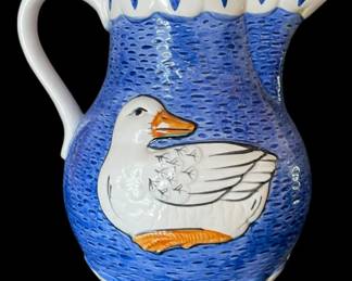 Vintage Sigma Towle Company Duck Pitcher 