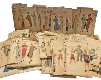Vintage Vogue Sewing Patterns 
