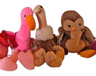 Beanie Babies 6 Feather Friends 