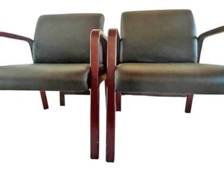 Pair of Alera Reception Lounge Chairs 
