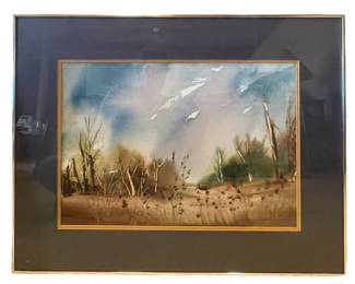 E. Rose of Houston, TX 2 Framed Artwork 