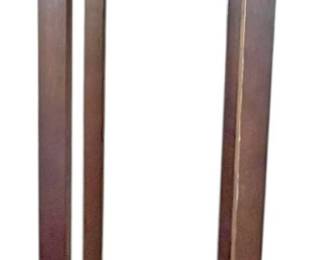 Marble Top Wood Plant StandTable Display 