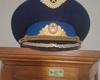 * Vintage Russian Military Cap.