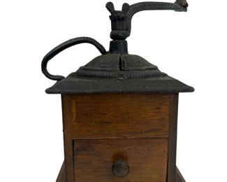 Cast Iron Coffee Grinder Vintage