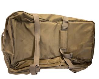 Military Rolling Duffle MOLLE ~34x18x12" Desert Tan Hunting Travel
