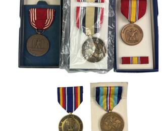 Military Medals Iraq Campaign National Defense Terrorism Good Conduct Overseas