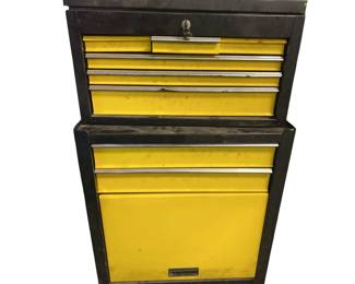 Stanley 2 Piece Rolling Mechanics Tool Boxes Pneumatic Tools