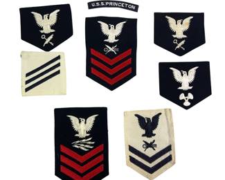 US Navy Patches Stripes Chevrons & Insignia USS Princeton