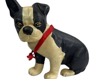 Reproduction Boston Terrier Cast iron Door Stop