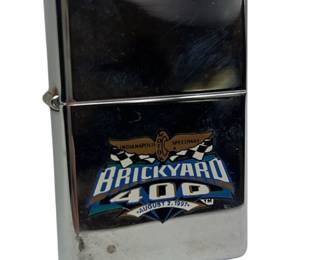 ZIPPO Lighter Indianapolis Brickyard 400 1997 Chrome Unstruck