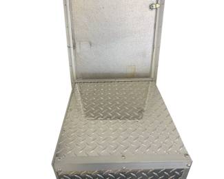 RV Access Panel Door Basement +Key & Diamond Tread Lock Box +Key